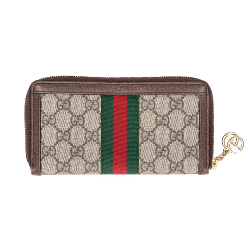 GUCCI グッチ/GGスプリームラウンドファスナー/523154//114*/ABランク/91