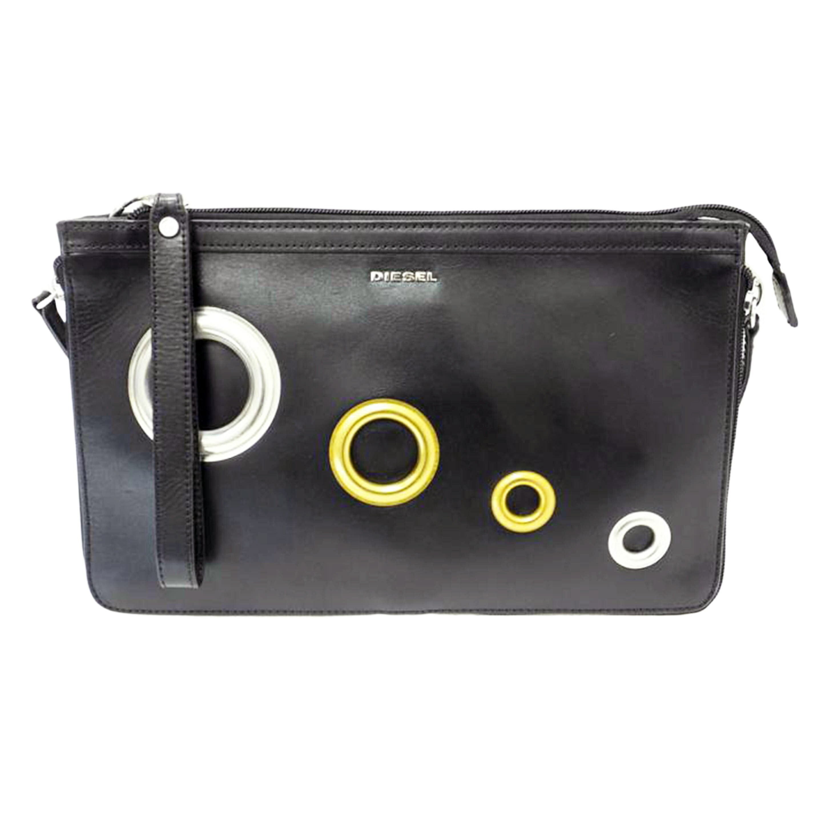 DIESEL ディーゼル/レザー2WAYクラッチバッグ//ABランク/88