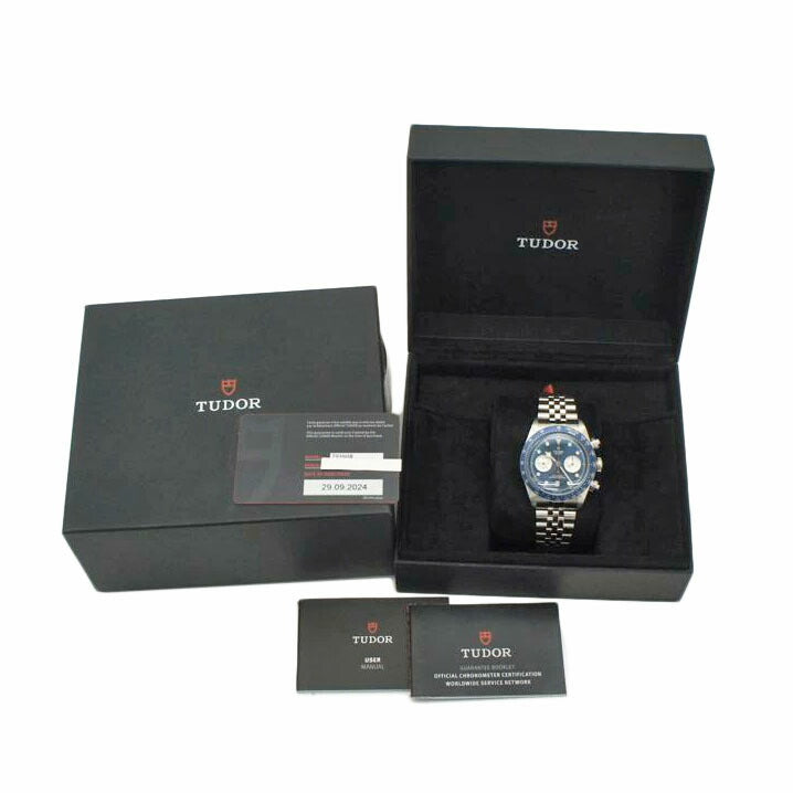 TUDOR チューダー/ブラックベイ・クロノ・ブルー/ブティック限定/M79360B-0002//76V****/SAランク/75