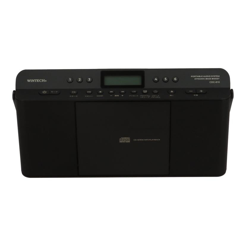 WINTECH ウィンテック/CDラジオ/CDC-810//25011492/Bランク/25
