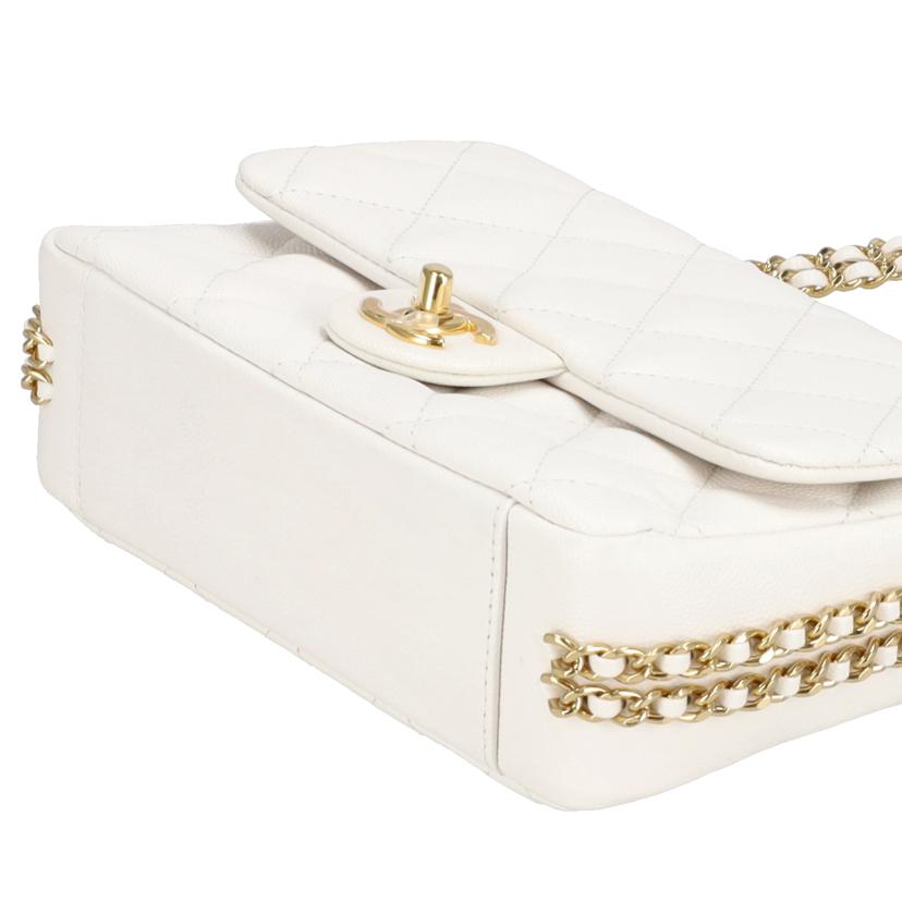 CHANEL/キャビアスキン ミニフラップチェーンショルダー/AS3757//K89*****/Aランク/67