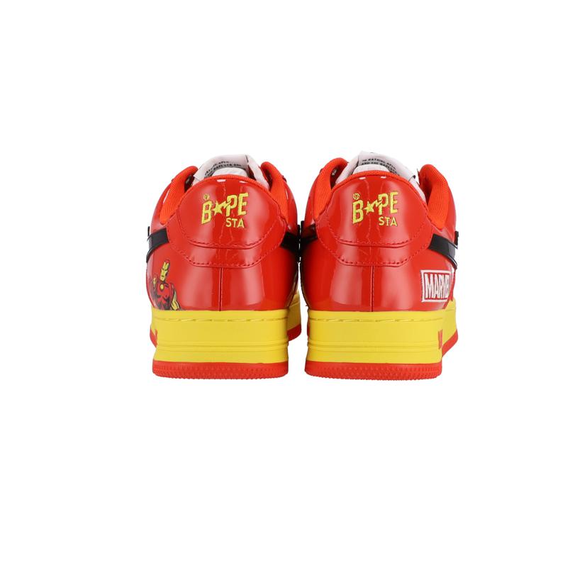 A BATHING APE アベイシングエイプ/BAPE×MARVEL/IRONMAN/スニ-カ-/M191902//Aランク/24