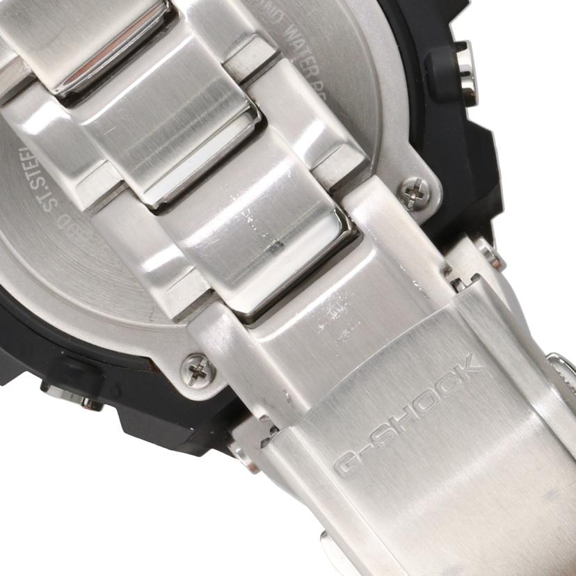 CASIO/G-SHOCK/G-STEEL/アナデジ/電波ソーラー/GST-W110D-1A9JF//002*****/Bランク/77