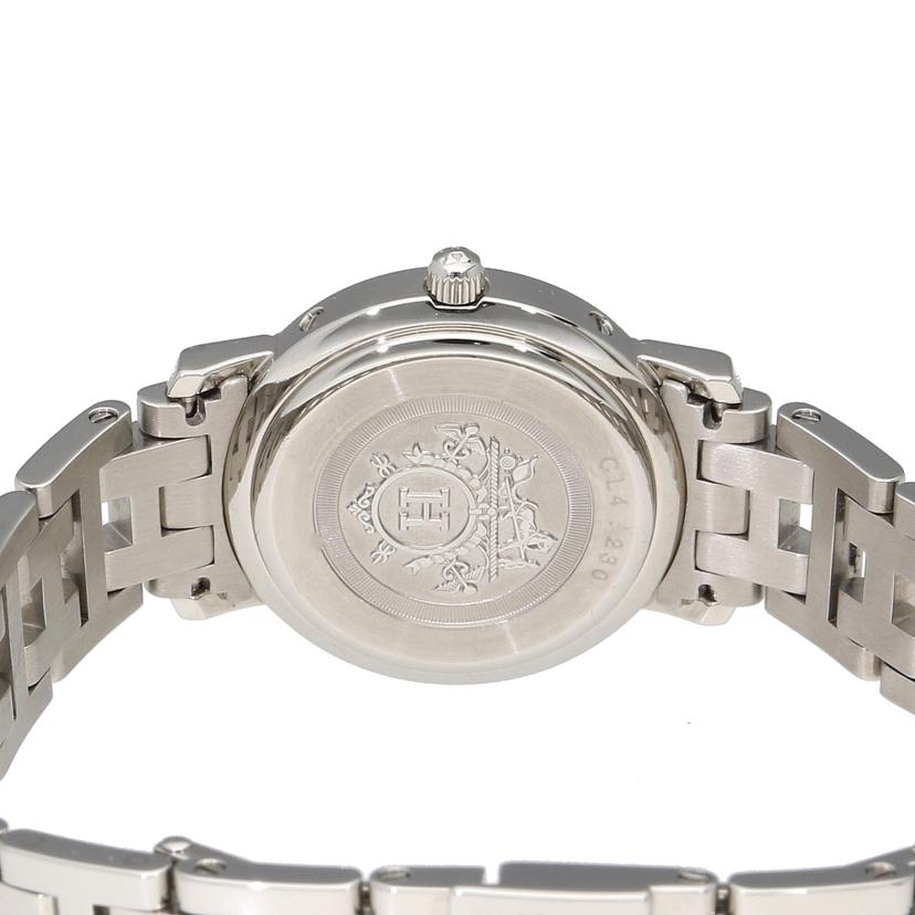 HERMES エルメス/クリッパー・ナクレ/12Pダイヤ/レディース/クオーツ/CL4.230//264****/ABランク/40