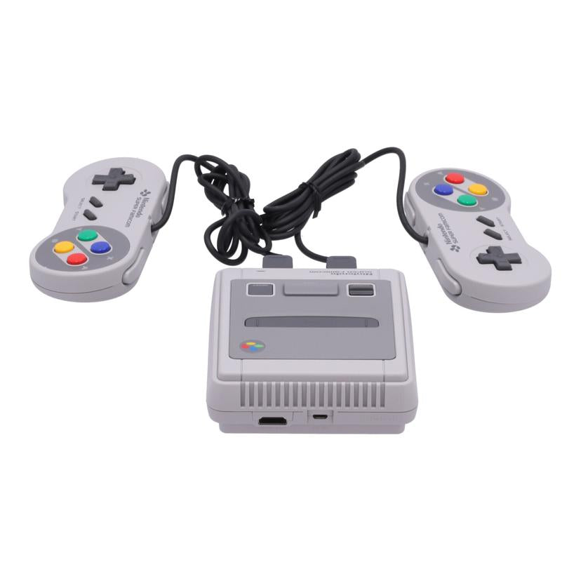 NINTENDO 任天堂 ニンテンドー /クラシックミニ スーパーファミリーコンピューター/CLV-S-SHVF//SJE107688200/ABランク/70