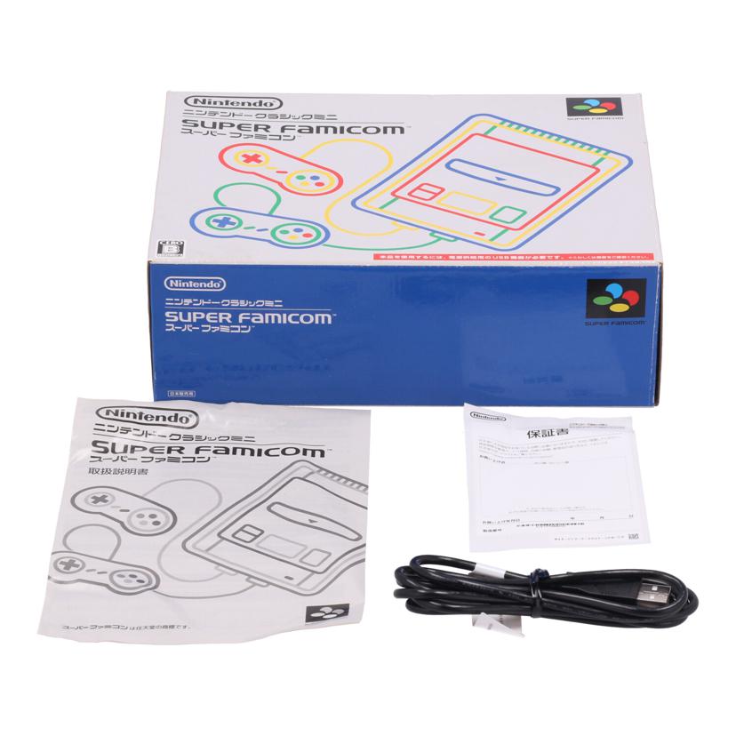 NINTENDO 任天堂 ニンテンドー /クラシックミニ スーパーファミリーコンピューター/CLV-S-SHVF//SJE107688200/ABランク/70