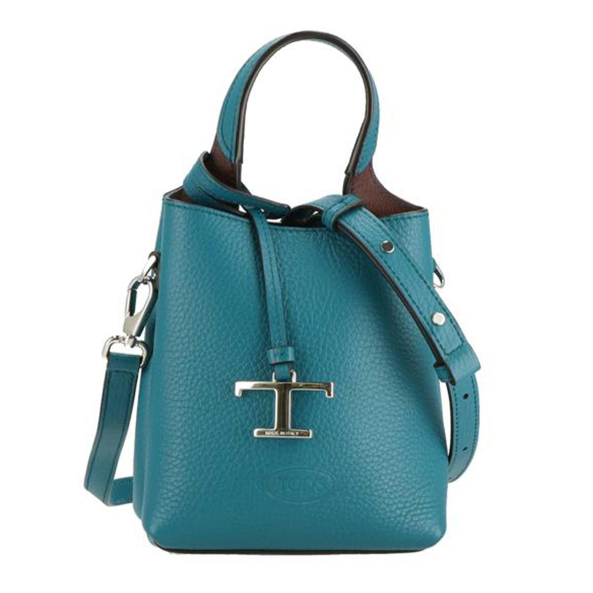 TOD’S トッズ/Tタイムレス・マイクロ2way/グリーン系//Aランク/42