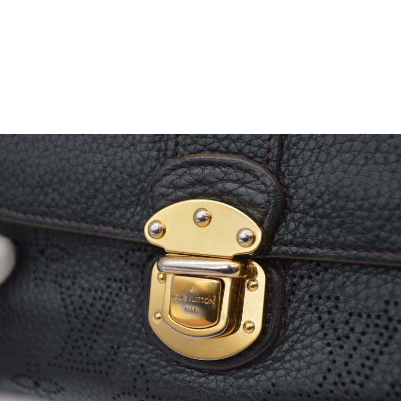 LV ルイヴィトン/ポルトフォイユ・アメリア/モノグラム・マヒナ/ノワール/M95549//TN4***/Bランク/89