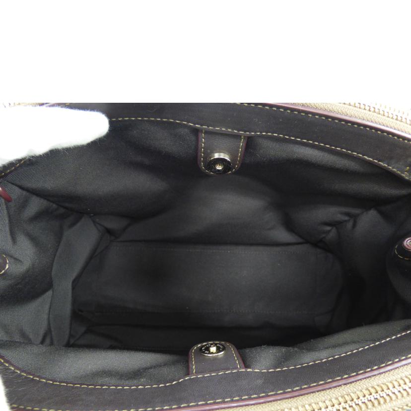 COACH コーチ/シグネチャー/2WAYハンド/ベージュ/ブラウン/F36607//G15**/ABランク/64