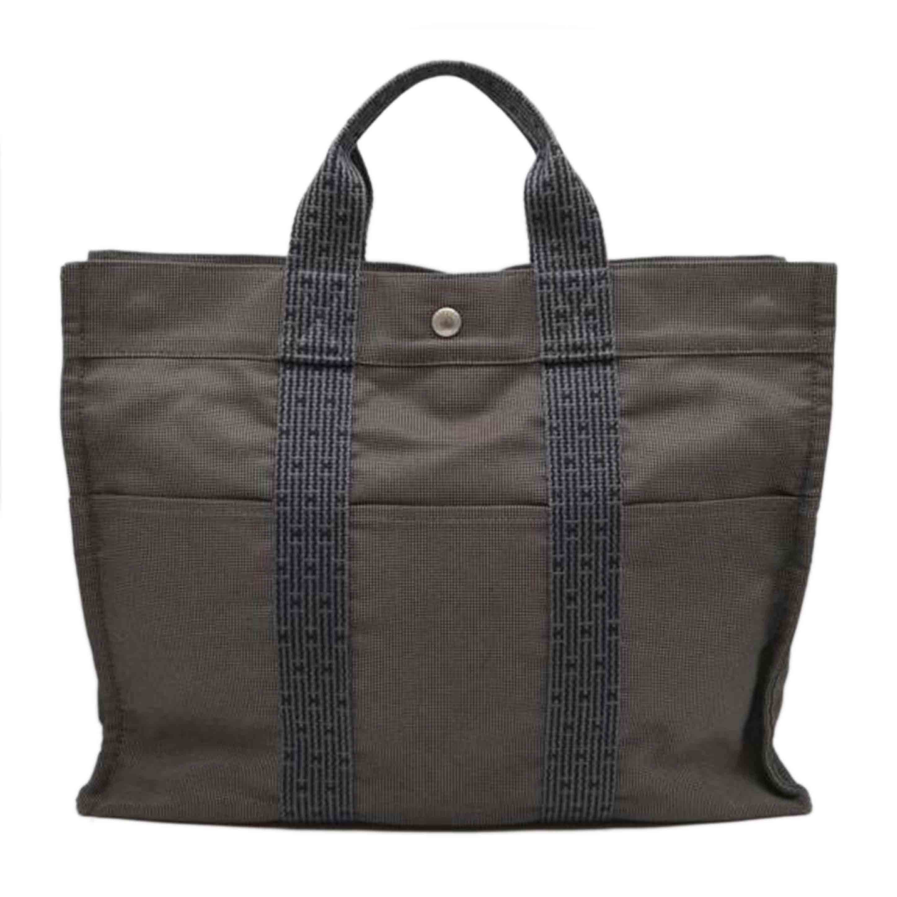 HERMES エルメス/エールライントートMM/グレー//ABランク/89