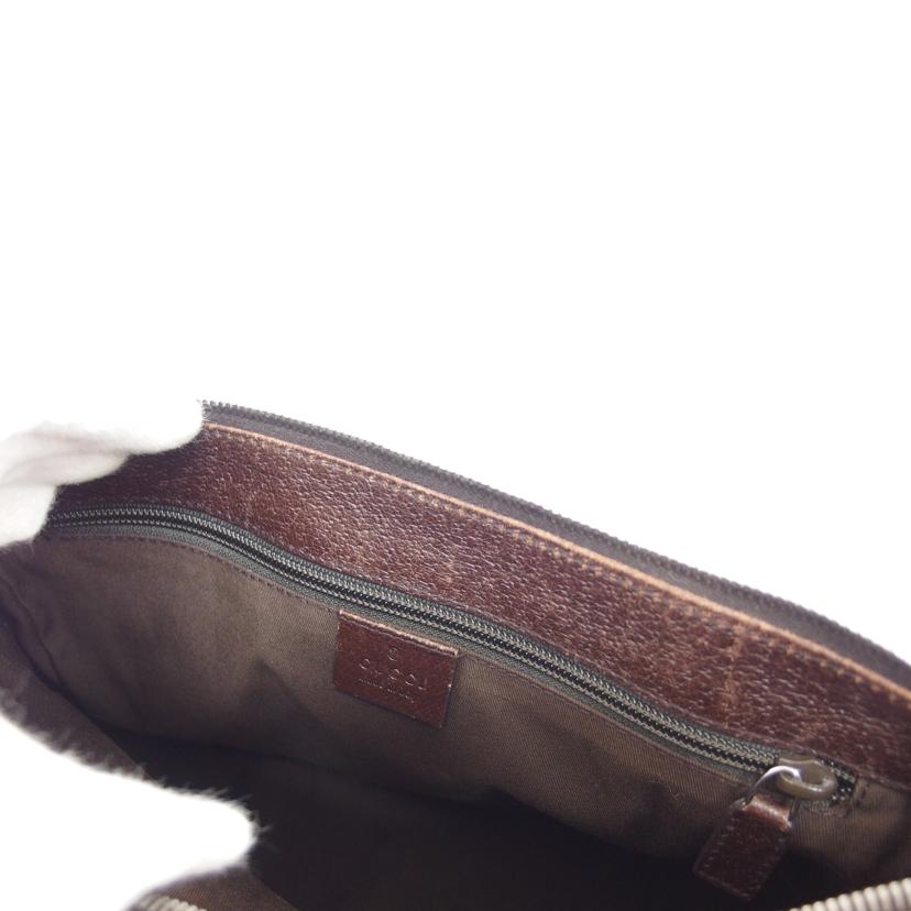 GUCCI グッチ/ショルダーバッグ/GGキャンバス×レザー/114273//203***/Bランク/04