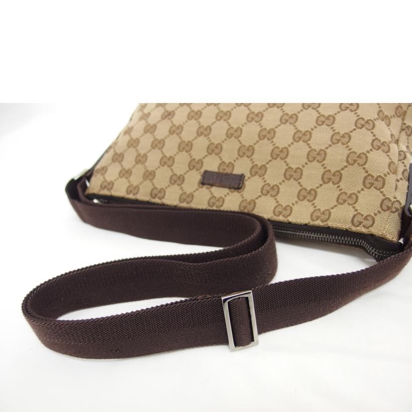 GUCCI グッチ/ショルダーバッグ/GGキャンバス×レザー/114273//203***/Bランク/04