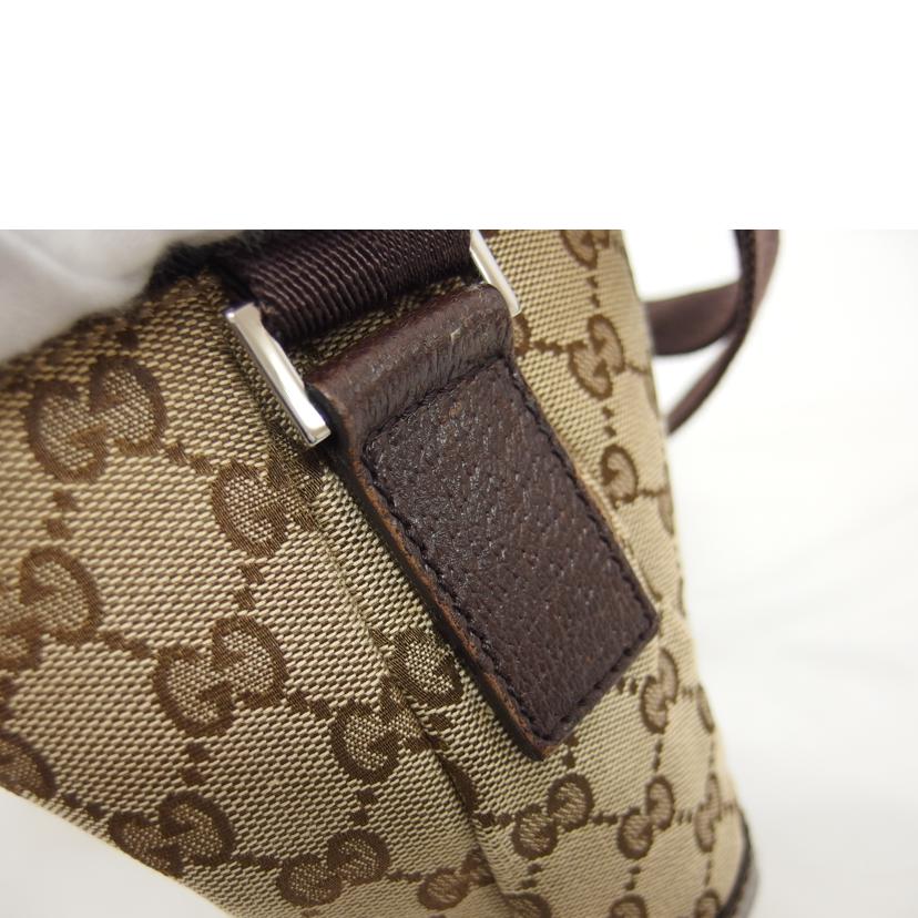 GUCCI グッチ/ショルダーバッグ/GGキャンバス×レザー/114273//203***/Bランク/04