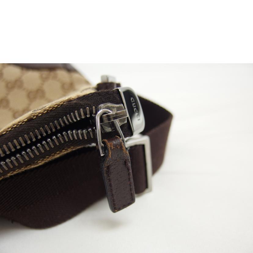 GUCCI グッチ/ショルダーバッグ/GGキャンバス×レザー/114273//203***/Bランク/04