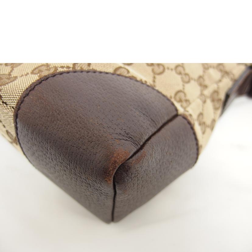 GUCCI グッチ/ショルダーバッグ/GGキャンバス×レザー/114273//203***/Bランク/04
