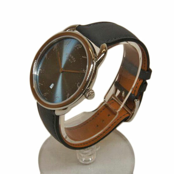 HERMES エルメス/アルソー・デイトQZSSレザーベルト/AR7Q.810//365****/Aランク/92