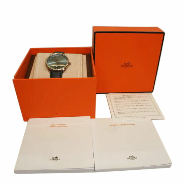 HERMES エルメス/アルソー・デイトQZSSレザーベルト/AR7Q.810//365****/Aランク/92