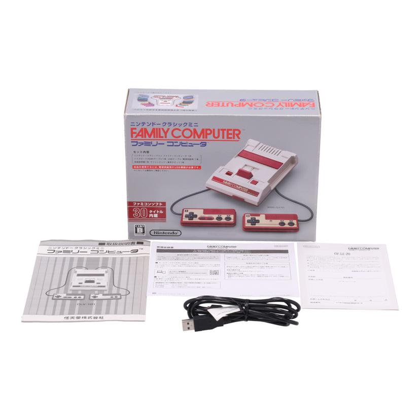 Nintendo 任天堂 ニンテンドー /クラシックミニ ファミリーコンピュータ/CLV-S-HVCC//HJE103217152/Bランク/77