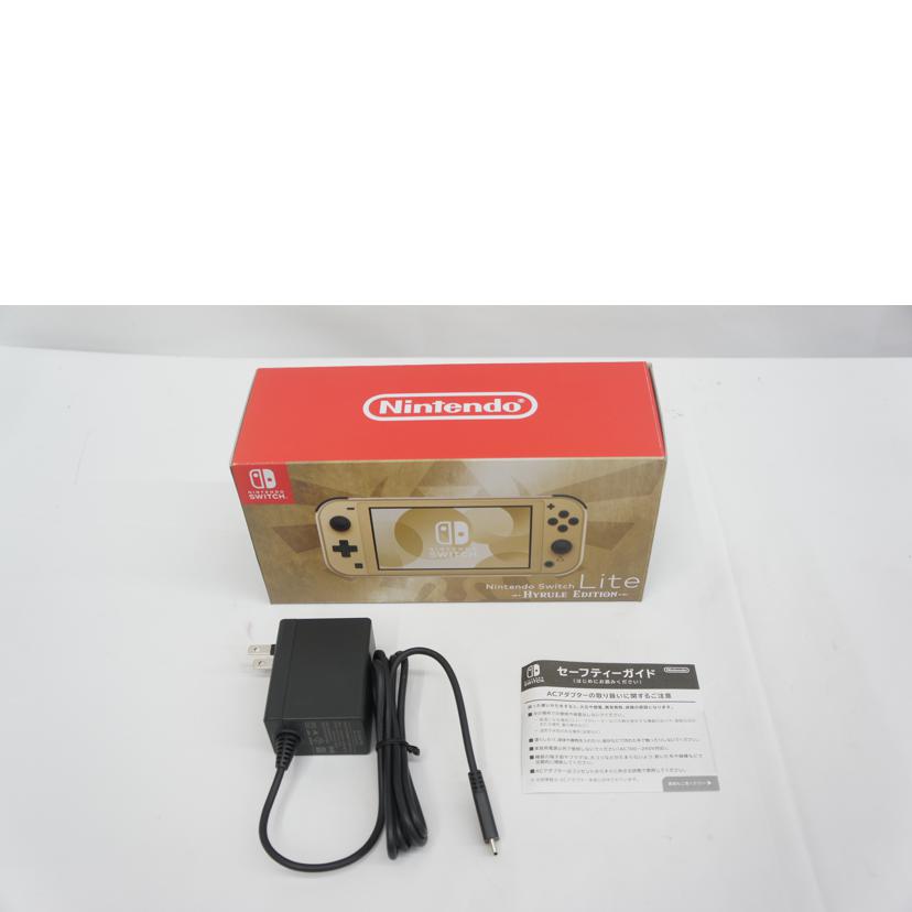 Nintendo 任天堂/Nintendo Switch Lite HYRULE EDITION/ハイラルエディション/HDH-S-DAZAA//XJJ80000922618/Aランク/05