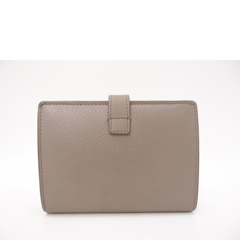 CELINE セリーヌ/ミディアムストラップ二つ折り財布/グレー//F.P******/ABランク/69