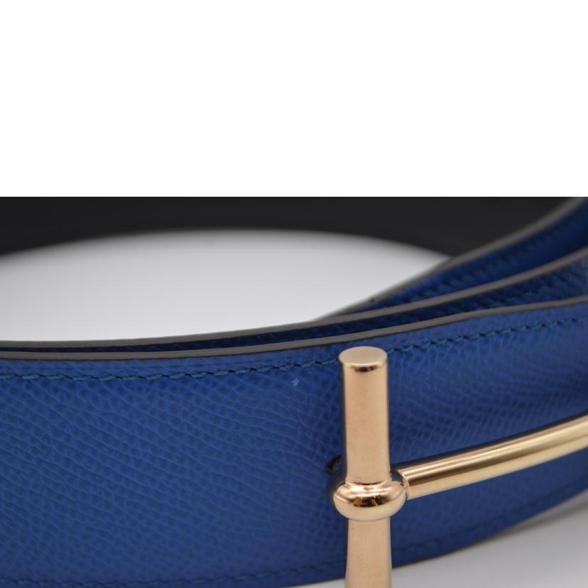 HERMES エルメス/Hリバーシブルレザーベルト95//U刻印*******/Aランク/89