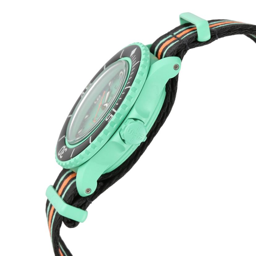 BLANCPAIN×swatch ブランパン×スウォッチ/フィフティファゾムス・インディアンオーシャン/自動巻/SO35I100//ID3**/SAランク/84