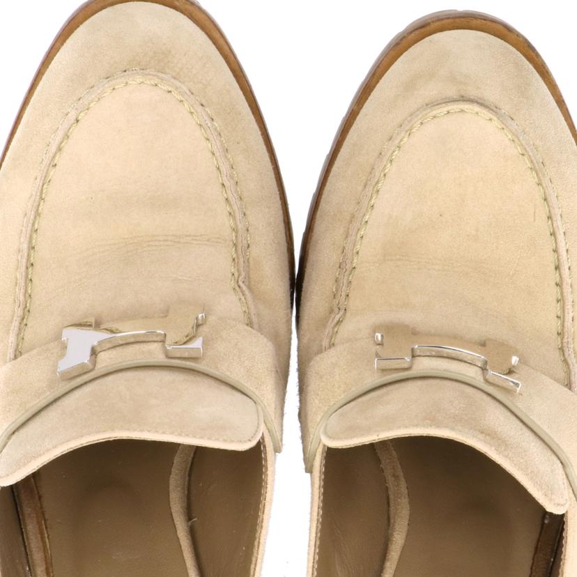 HERMES エルメス/フロール60/ミュール/シェーヴル・ベロア/ベージュ//サイズ:22-23/ABランク/91