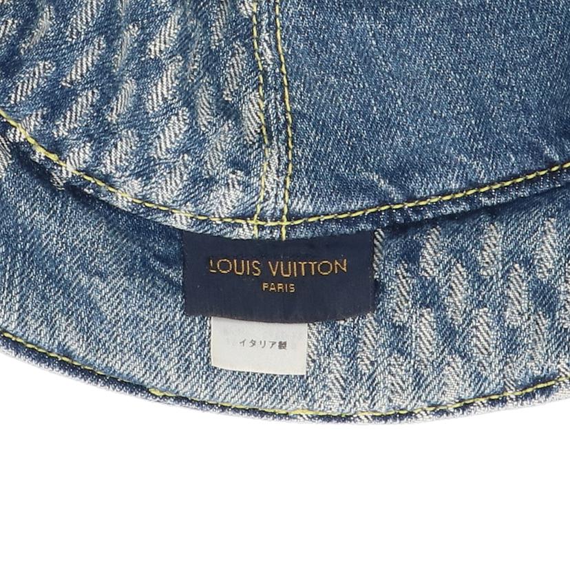 LOUIS VUITTON ルイ・ヴィトン/ボネ・ダミエジャイアントウェーブモノグラム・デニムハット/MP2734//ABランク/24