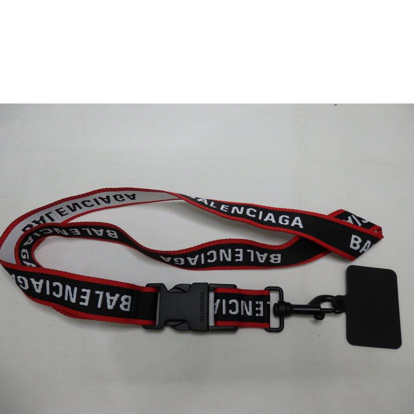 BALENCIAGA バレンシアガ/HONE HOLDER/スマホホルダー/フォンフォルダー/赤×黒/716933//Aランク/84