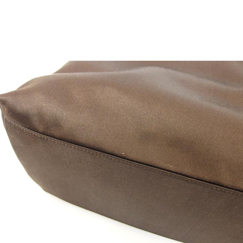 PRADA プラダ/クリアハンドルプレートワンショルダーバッグ/ブラウン/B8222//50/Bランク/04