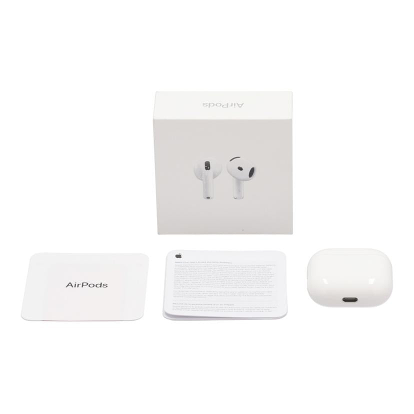 Apple アップル/AirPods 4 / MXP63J A //sl25q7qxdxf/Bランク/75