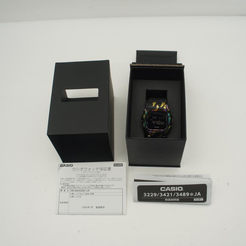 CASIO カシオ/G-SHOCK/アドヴェンチャラーズストーン/クォーツ/GM-5640GEM-1JR//SAランク/75