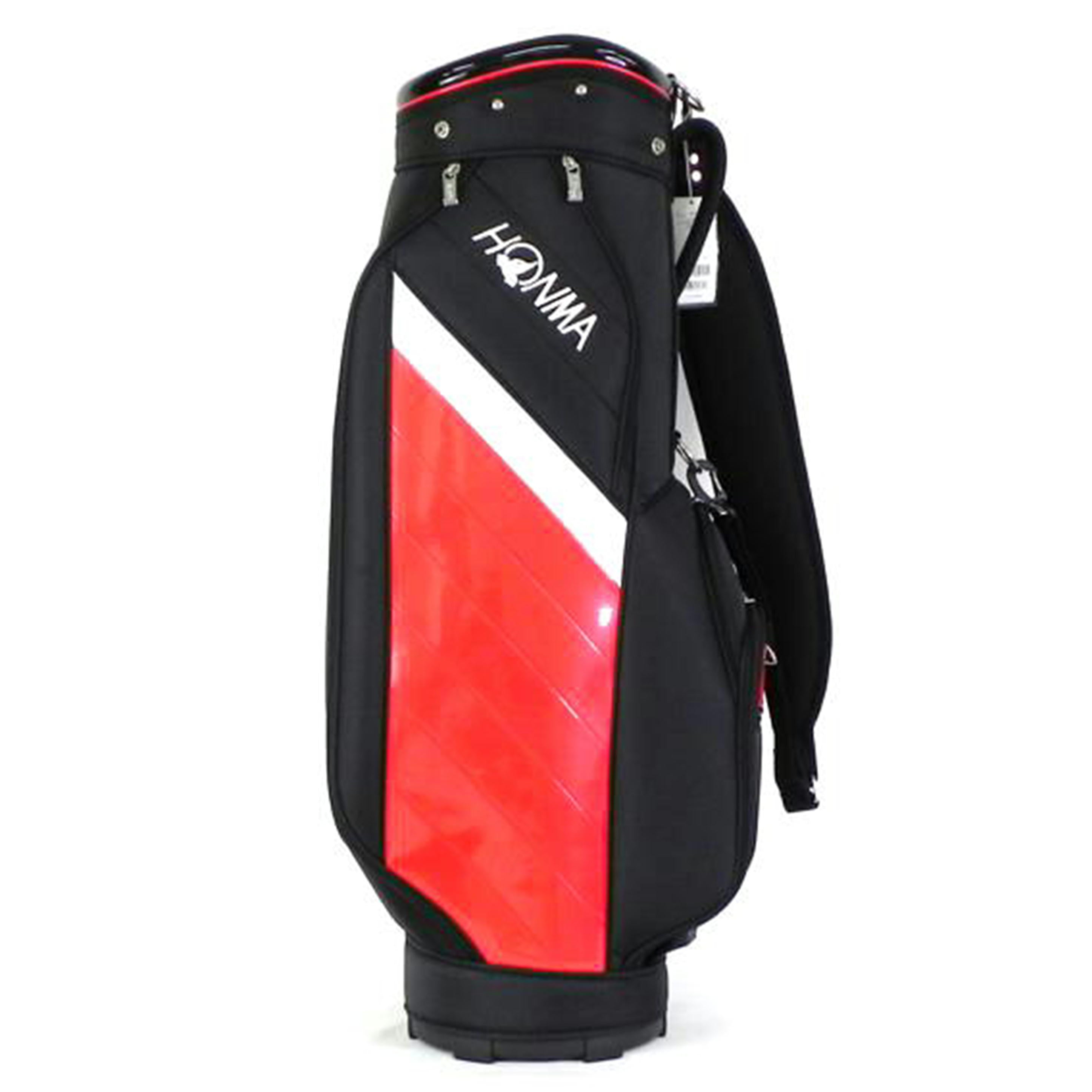 HONMA GOLF 本間ゴルフ/HONMA 9.0型キャディーバッグ ブラック×レッド/CB12413//Aランク/81