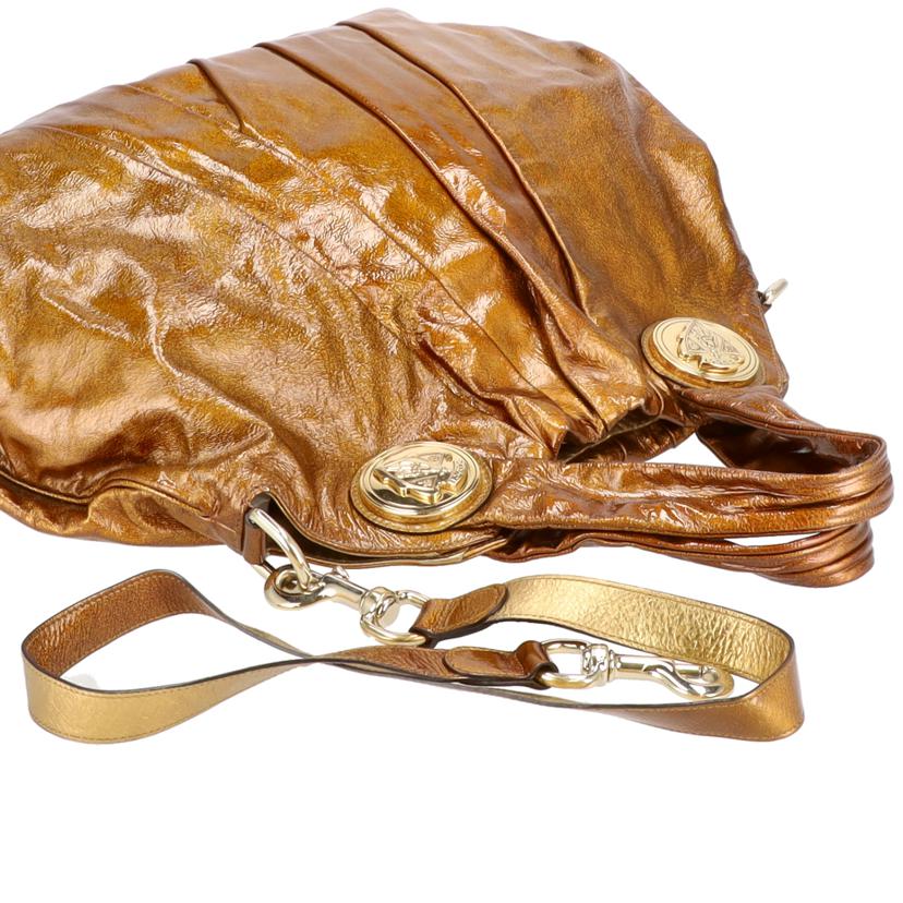 GUCCI グッチ/ヒステリアパテントレザー2WAYバッグ/197016//001***/ABランク/91