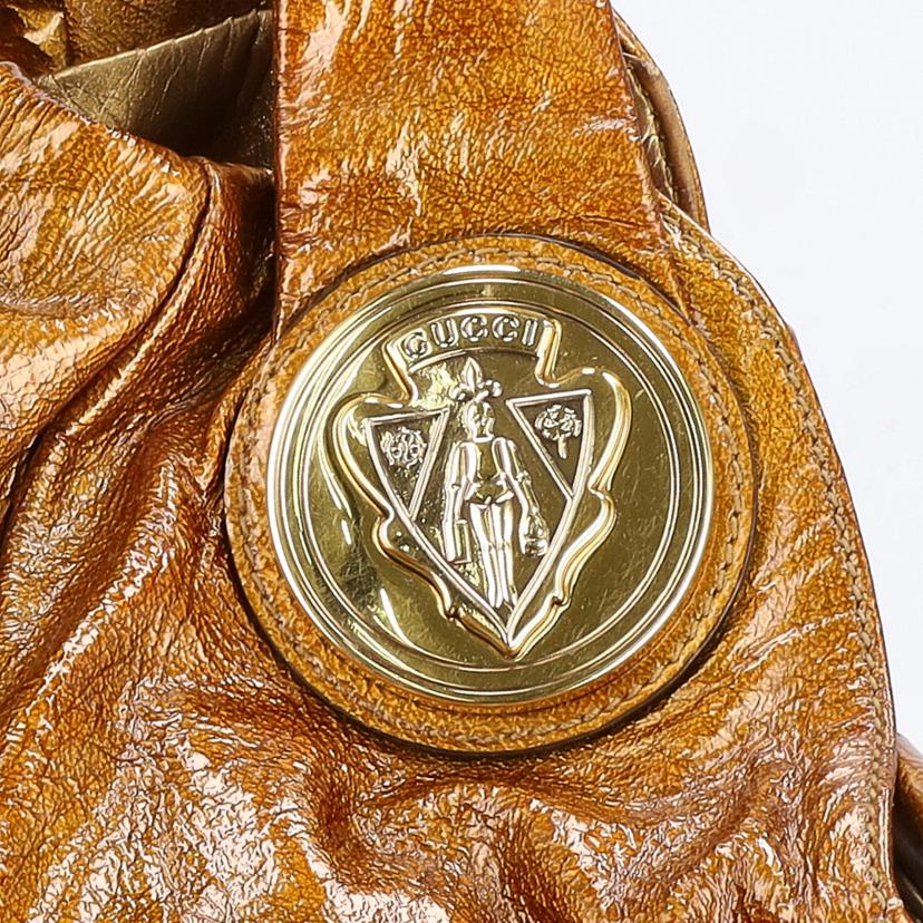 GUCCI グッチ/ヒステリアパテントレザー2WAYバッグ/197016//001***/ABランク/91