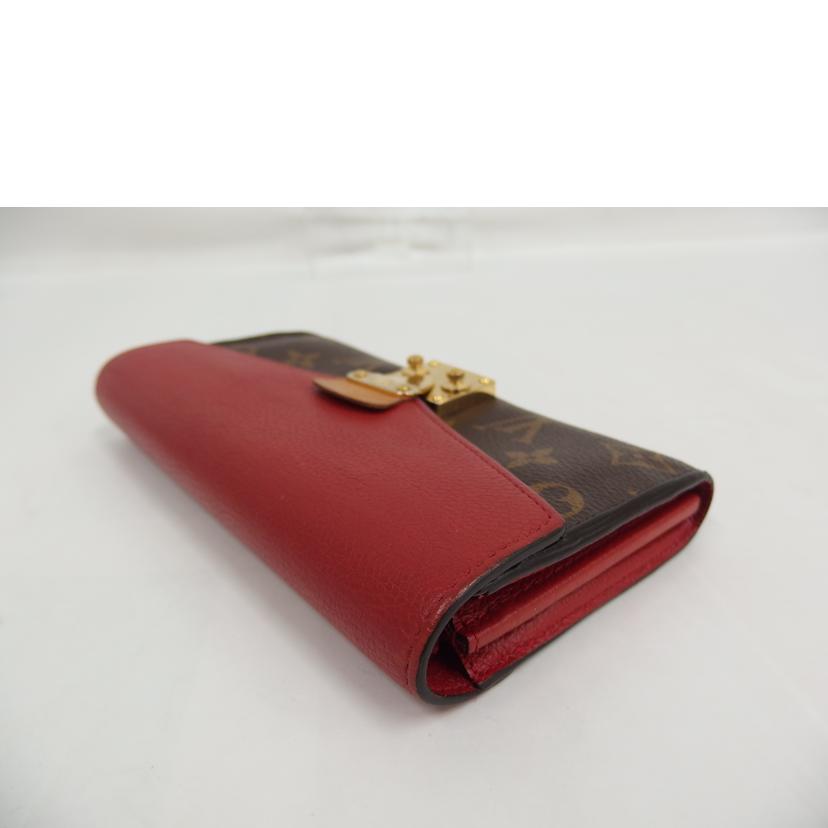 LV ルイヴィトン/モノグラム ポルトフォイユ・パラス /M58414//SN1***/Bランク/82