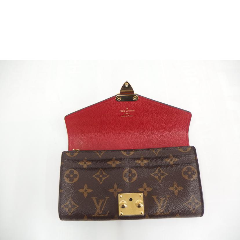 LV ルイヴィトン/モノグラム ポルトフォイユ・パラス /M58414//SN1***/Bランク/82