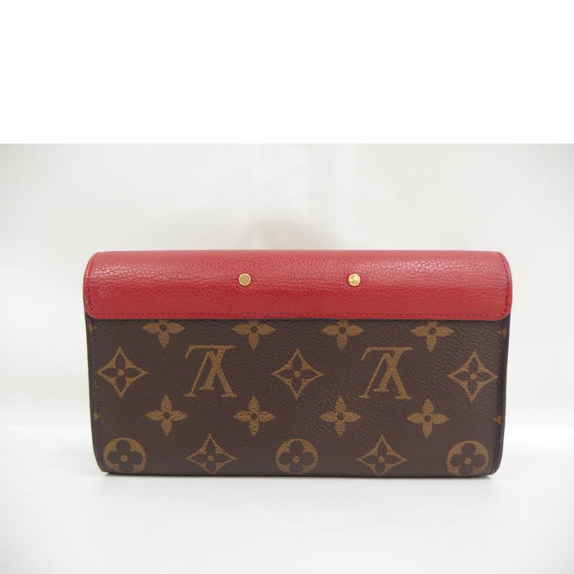 LV ルイヴィトン/モノグラム ポルトフォイユ・パラス /M58414//SN1***/Bランク/82
