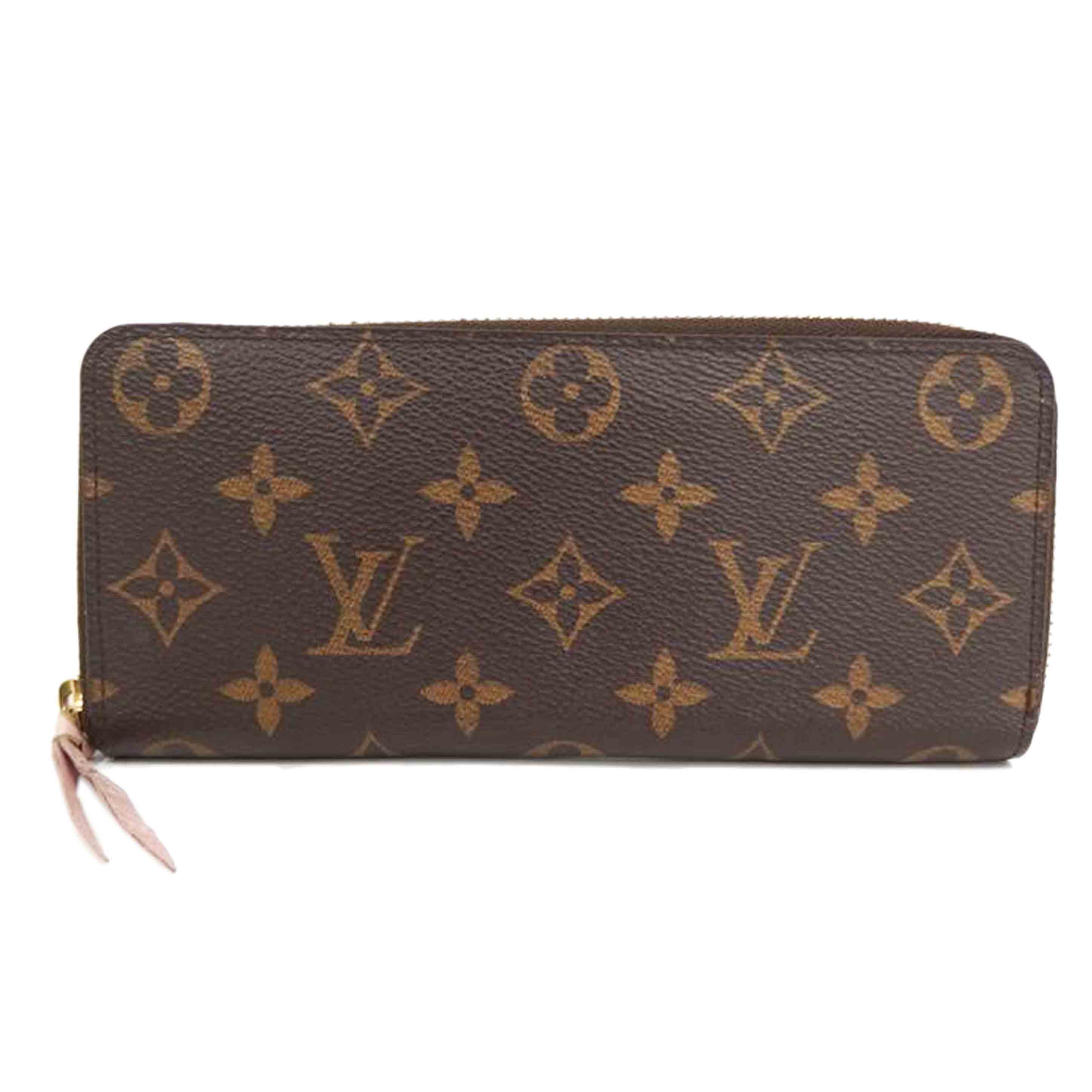 LV ルイヴィトン/ポルトフォイユクレマンス/ローズバレリーヌ/M61298//CT0***/Bランク/82