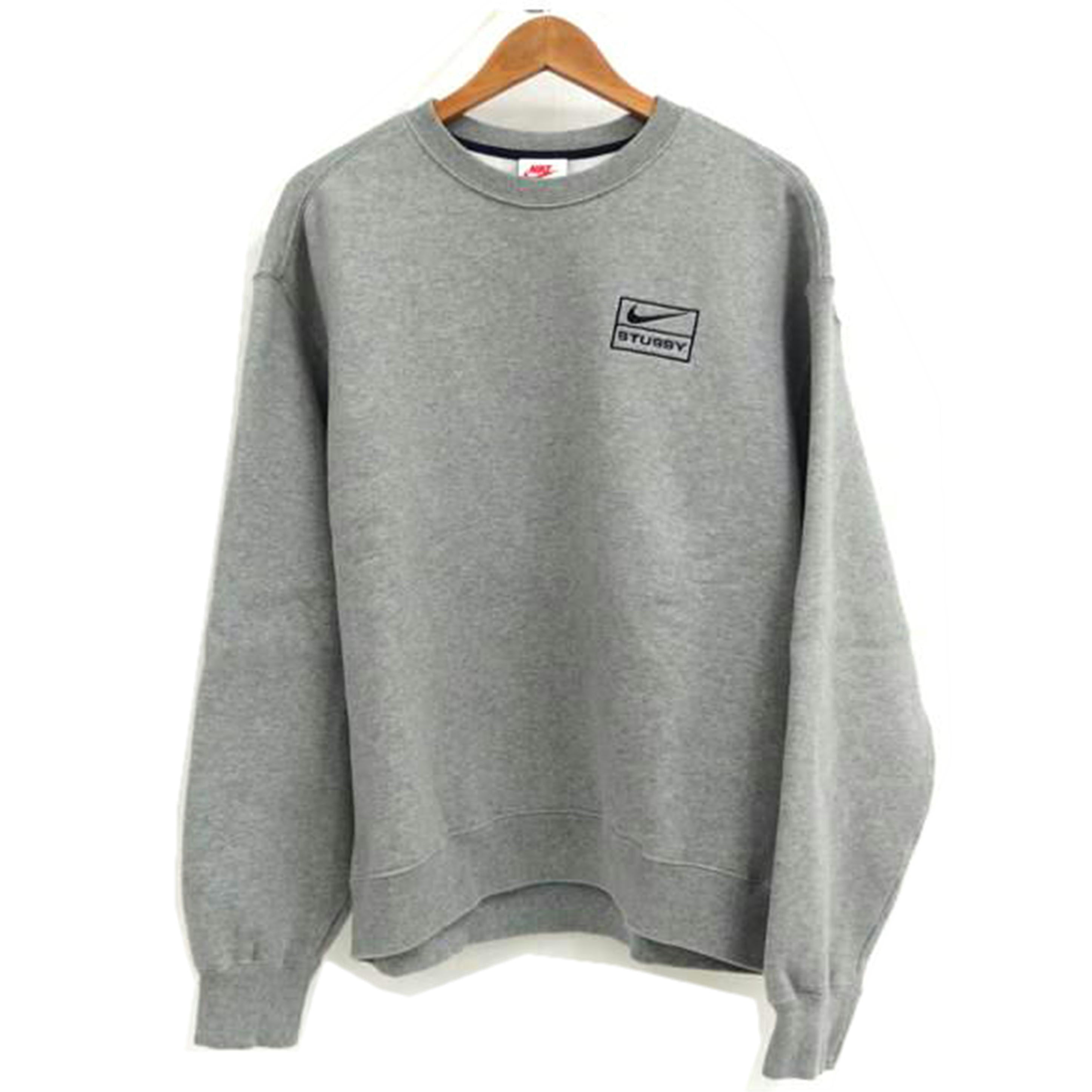 NIKE ナイキ/STUSSY×NIKEクルーネックトレーナー/刺繍ロゴ/裏ボア/CT4311-063//ABランク/82