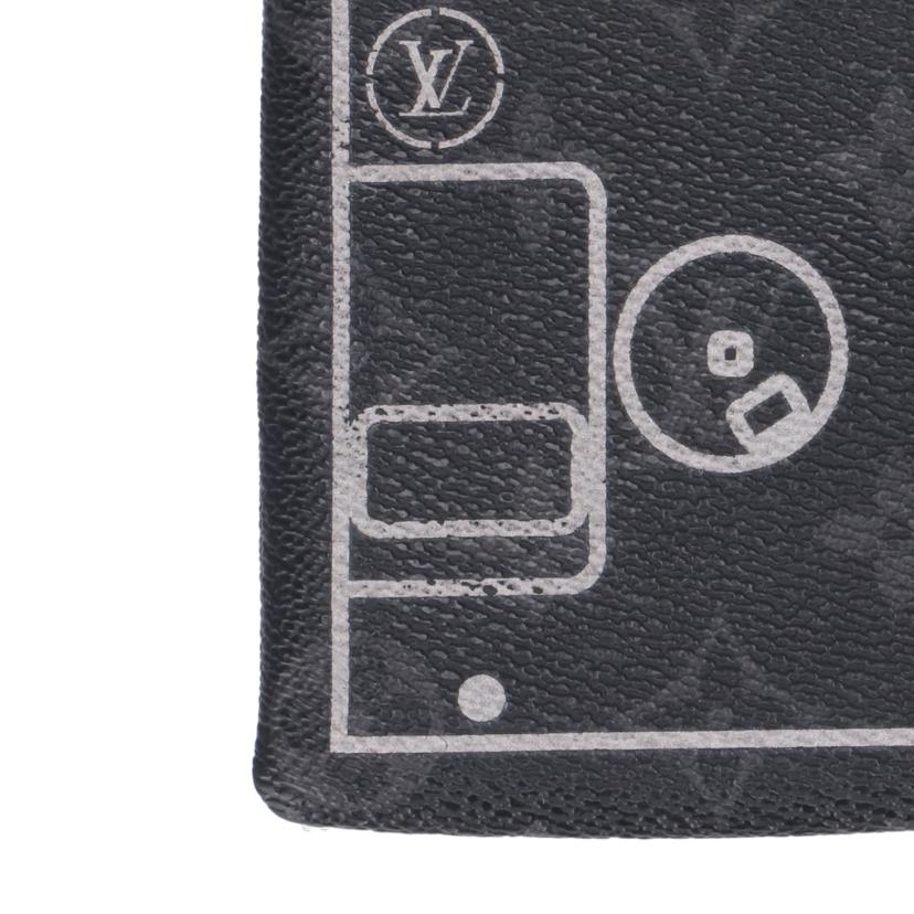 LV ルイ・ヴィトン/スモールパースフラグメントポーチ/モノグラム・エクリプス/M64432//UB1***/Bランク/19