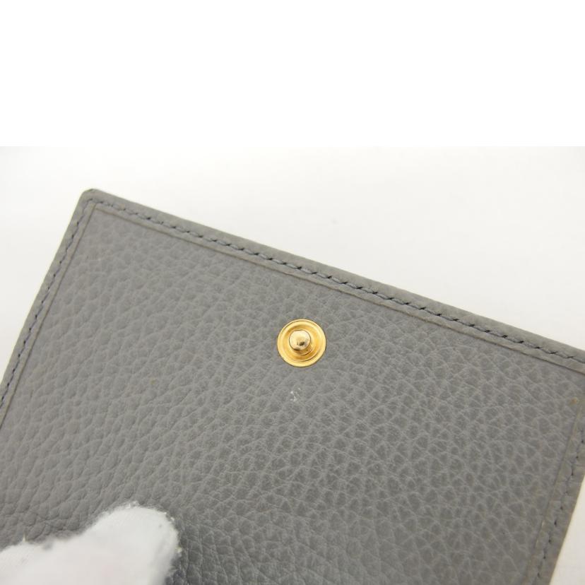 GUCCI グッチ/GGマーモント三つ折り財布/グレー/474746//534***/Bランク/04