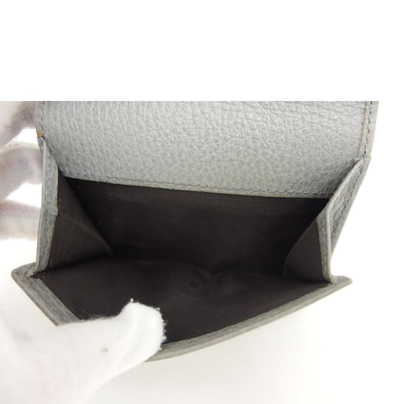 GUCCI グッチ/GGマーモント三つ折り財布/グレー/474746//534***/Bランク/04