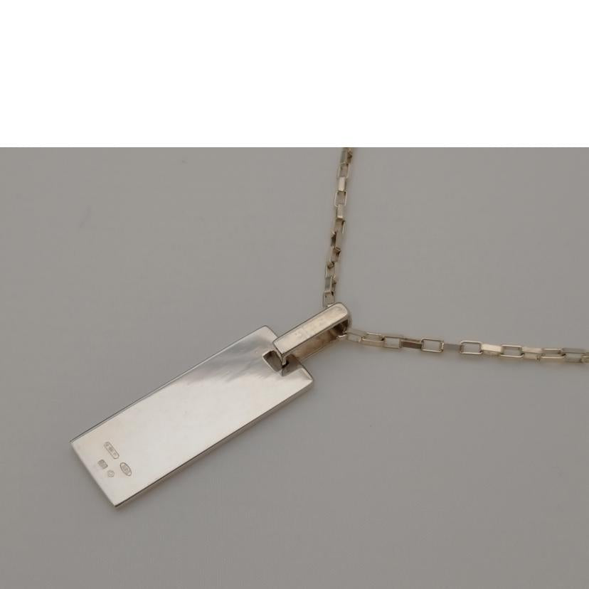 GUCCI グッチ/プレートネックレス SV925//Bランク/52