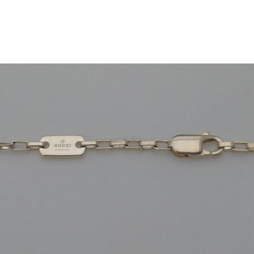 GUCCI グッチ/プレートネックレス SV925//Bランク/52