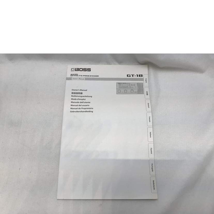 BOSS BOSS/エフェクター/GT1B//Z416455/ABランク/51