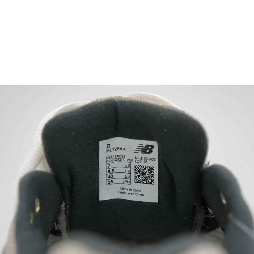 new balance ニューバランス/ML725AK/ローカットスニーカー/ML725AK//Sランク/05