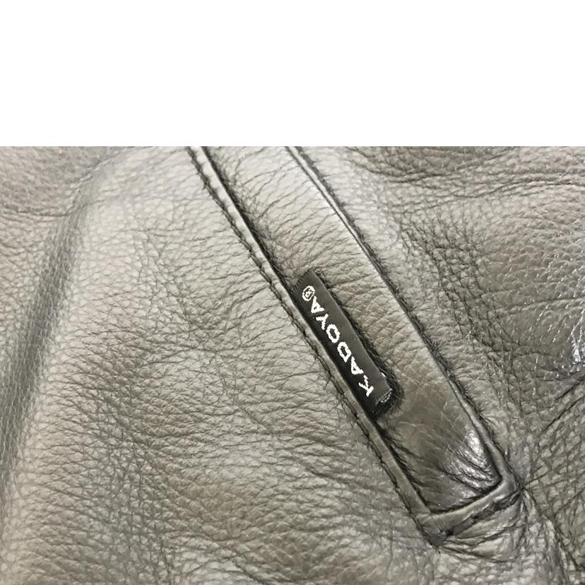 KADOYA カドヤ/リバーシブルレザージャケット//Bランク/51