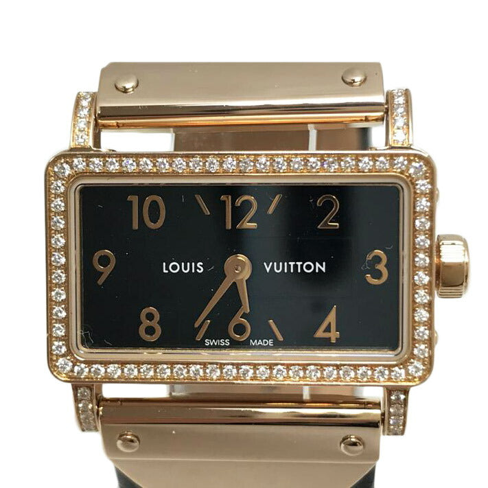 LV ルイヴィトン/アンプリーズ ダイヤモンドベゼル K18PG/Q3710//RX4***/ABランク/51