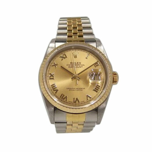 ROLEX ロレックス/デイトジャスト/シャンパン/YGSS/ローマン/16233//S38****/Aランク/82